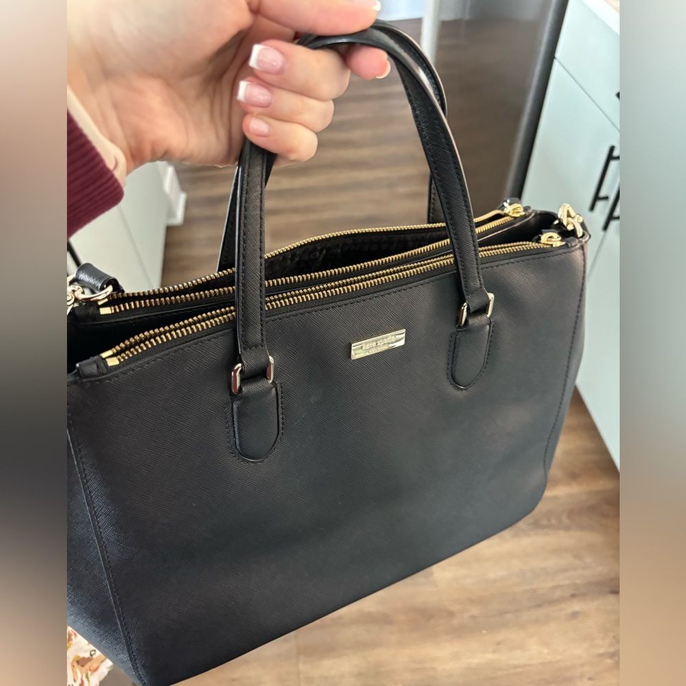 Kate Spade black tote/purse
